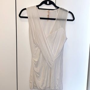 Bailey 44 White Sleeveless Top